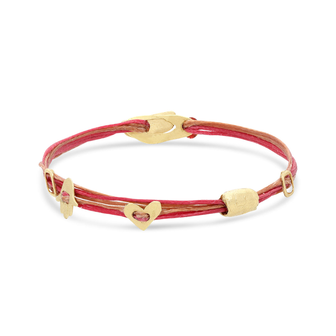 Gold Charm Bracelet