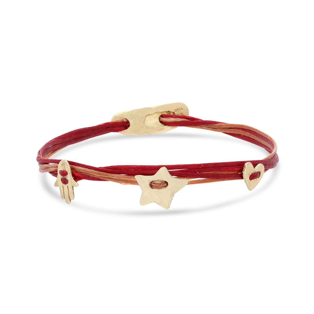 Gold Charm Bracelet