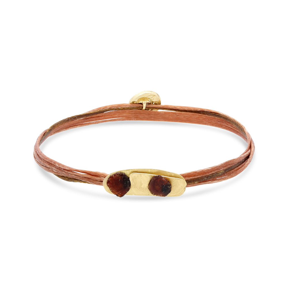Gold Moon Clasp Bracelet