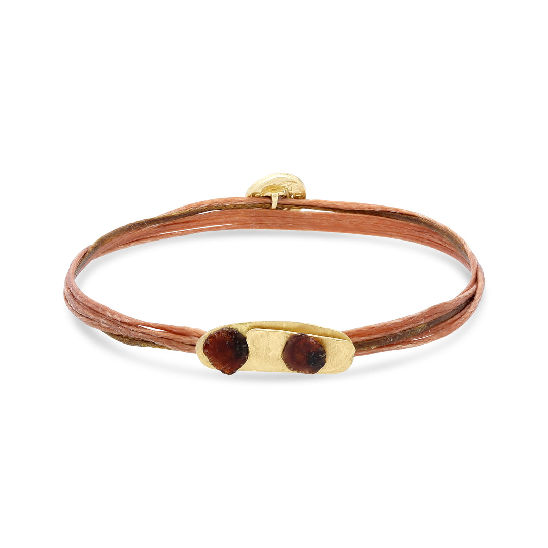 Gold Moon Clasp Bracelet