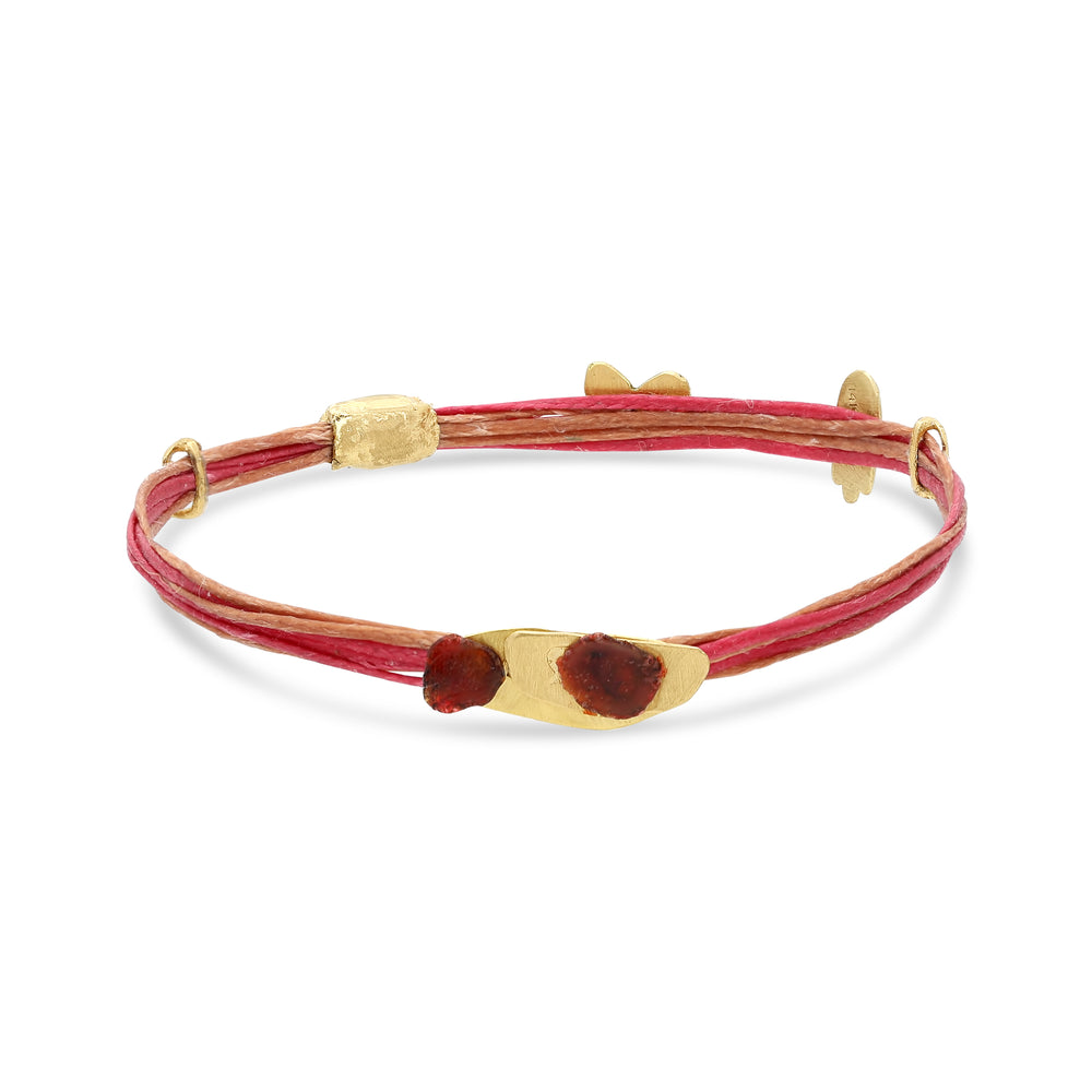 Gold Moon Clasp Bracelet