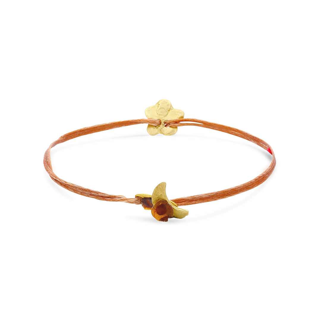 Gold Clover Lucky Bracelet
