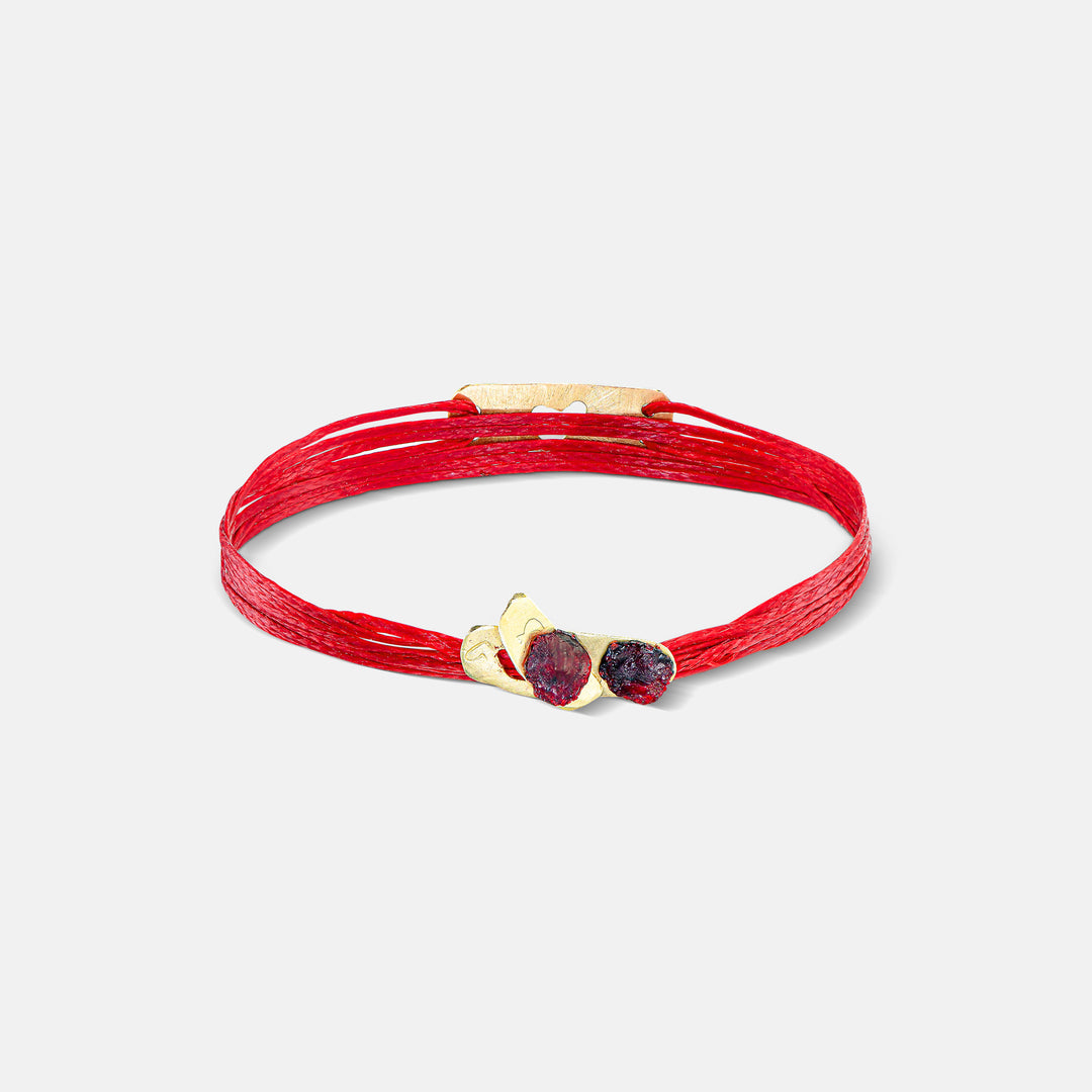 14K Gold Heart Bracelet | Solid 14K Gold