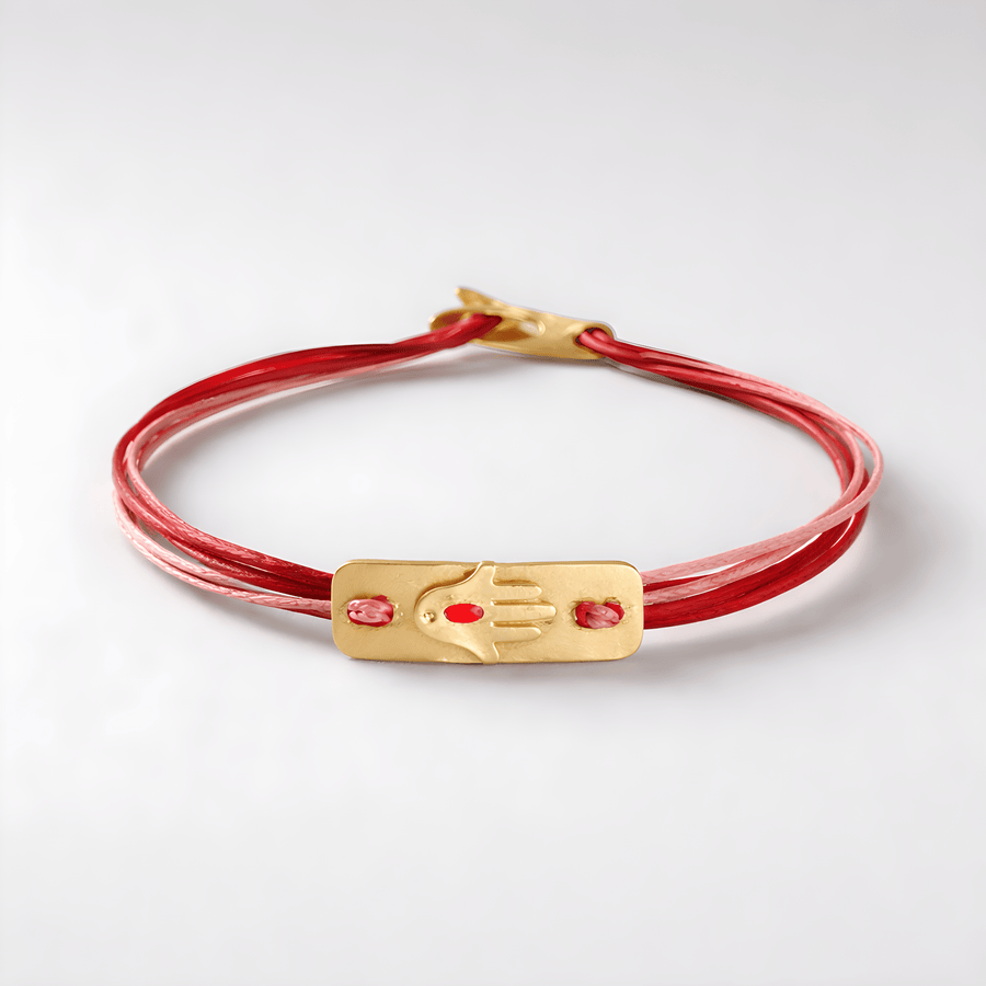 Handcrafted Hamsa Gold Bracelet, Symbol of Protection and LuckBraceletHandcrafted Hamsa Gold Bracelet, Symbol of Protection and LuckBraceletBraceletHandcrafted Hamsa Gold Bracelet, Symbol of Protection and Luck Talya Mor