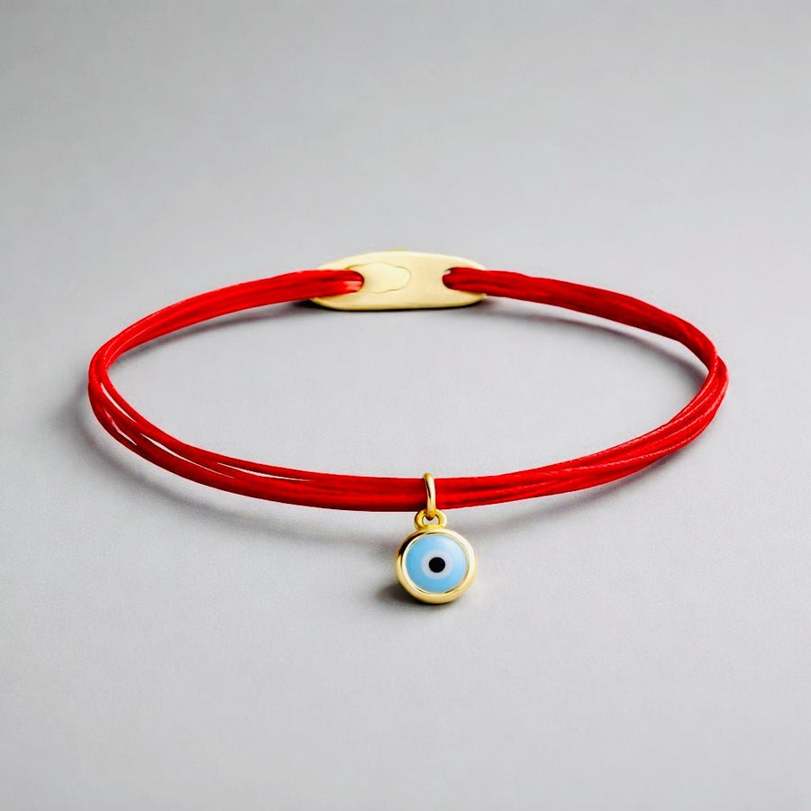 Gold Evil Eye Bracelet - Talya Mor