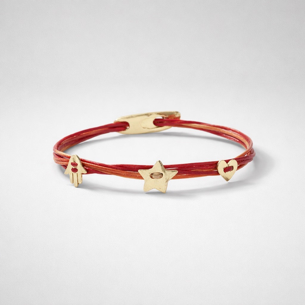 Gold Charm Bracelet - Talya Mor