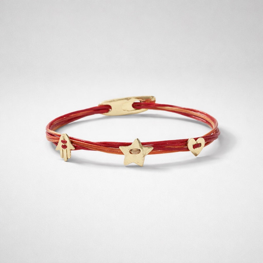 Gold Charm Bracelet - Talya Mor