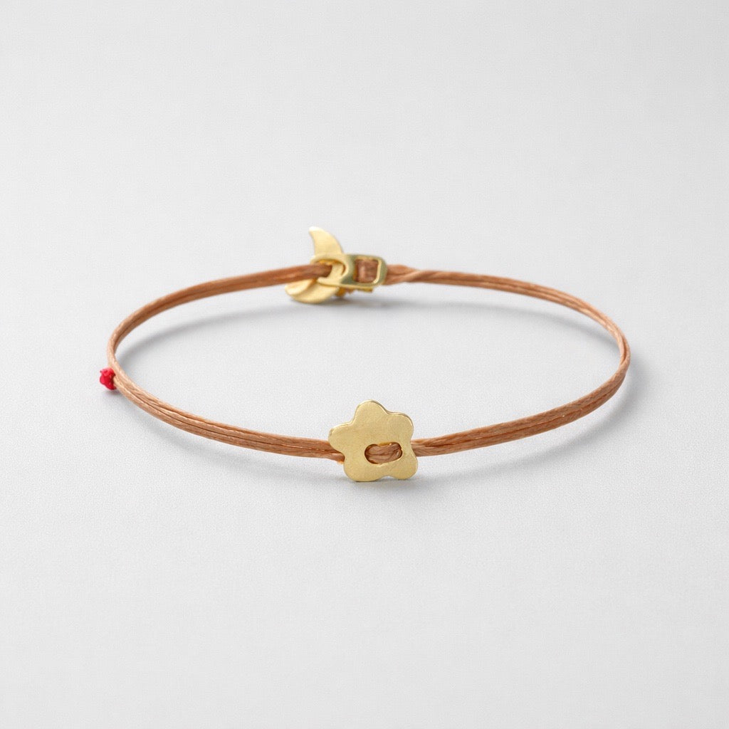 Gold Clover Lucky Bracelet - Talya Mor