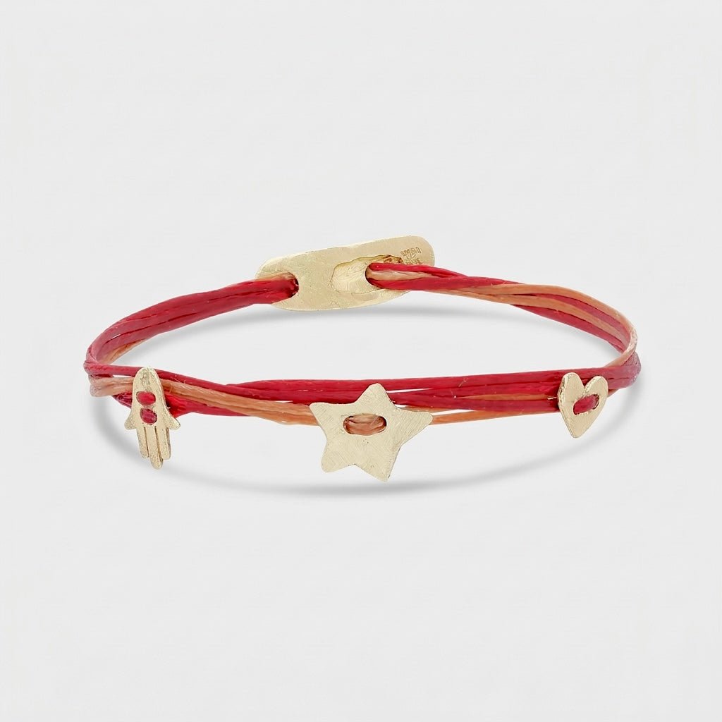 14K Gold Charm Bracelet | Solid 14K Gold - Talya Mor